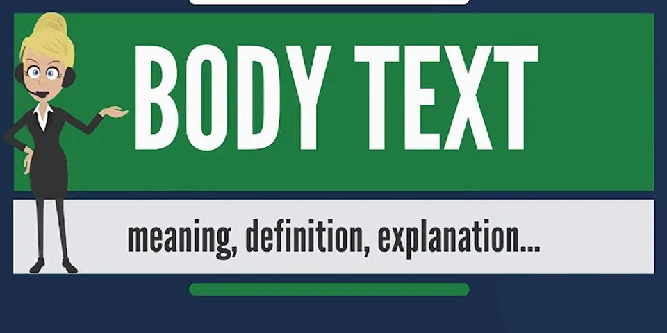body ody là gì - Nghĩa của từ body ody