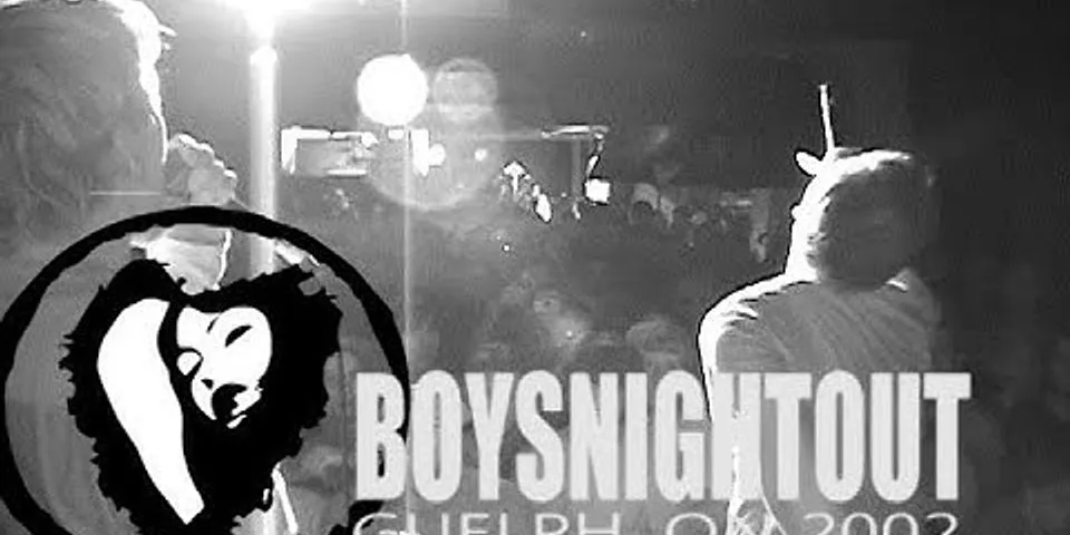 boys night out là gì - Nghĩa của từ boys night out