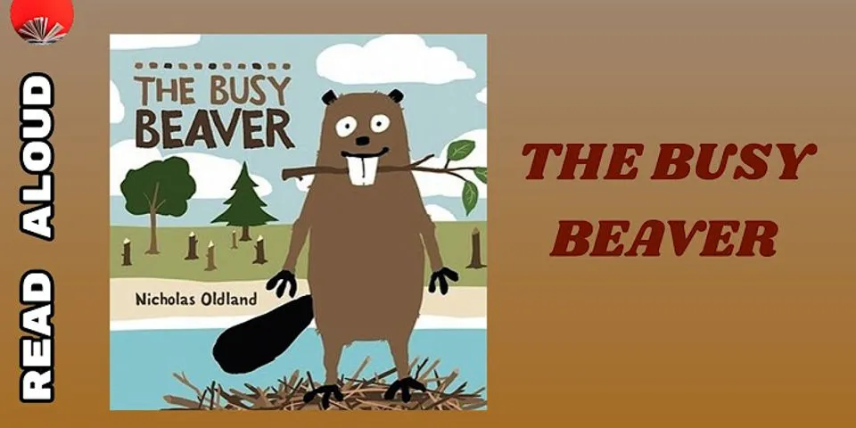 busy beaver là gì - Nghĩa của từ busy beaver