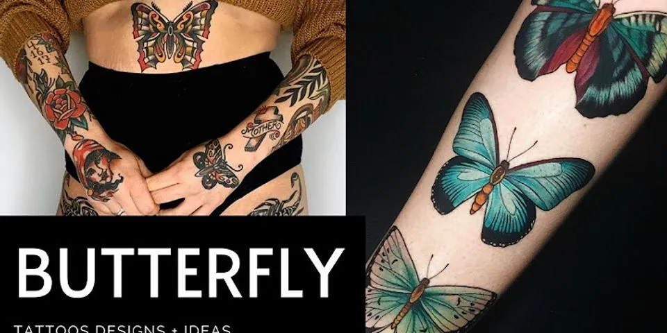 butterfly tattoo là gì - Nghĩa của từ butterfly tattoo