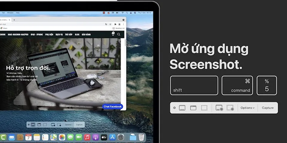 Cách ẩn ảnh chụp màn hình trên Macbook
