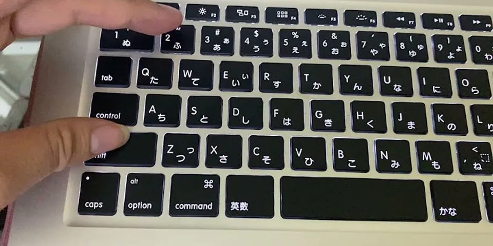 Cách bấm F12 trên MacBook