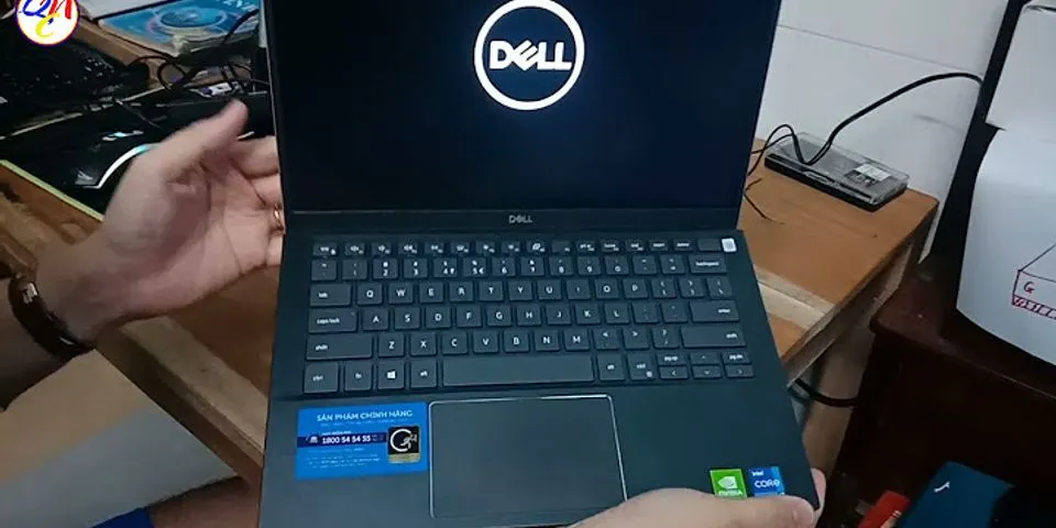 Cách bật laptop Dell