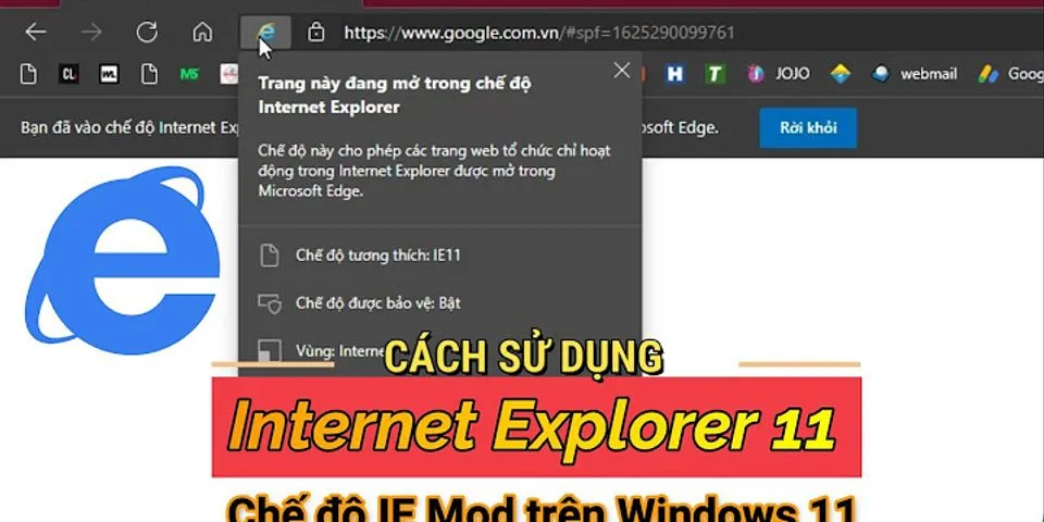 Cách cài đặt Internet Explorer 11 cho Win 10
