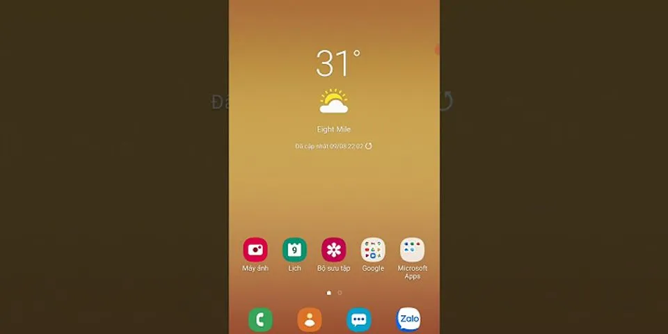 Cách Chèn ảnh vào màn hình chính Android
