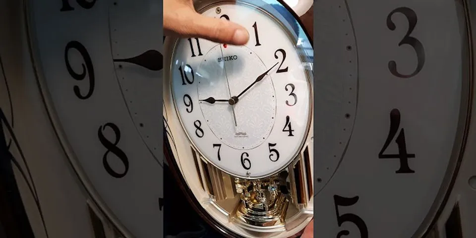 cách sử dụng đồng hồ seiko