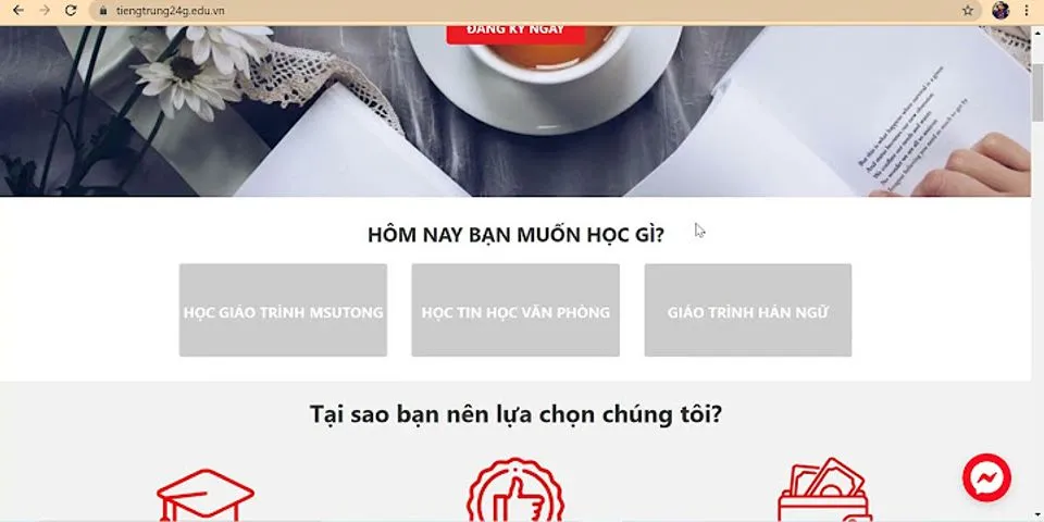 Cách đăng ký học tiếng Trung online