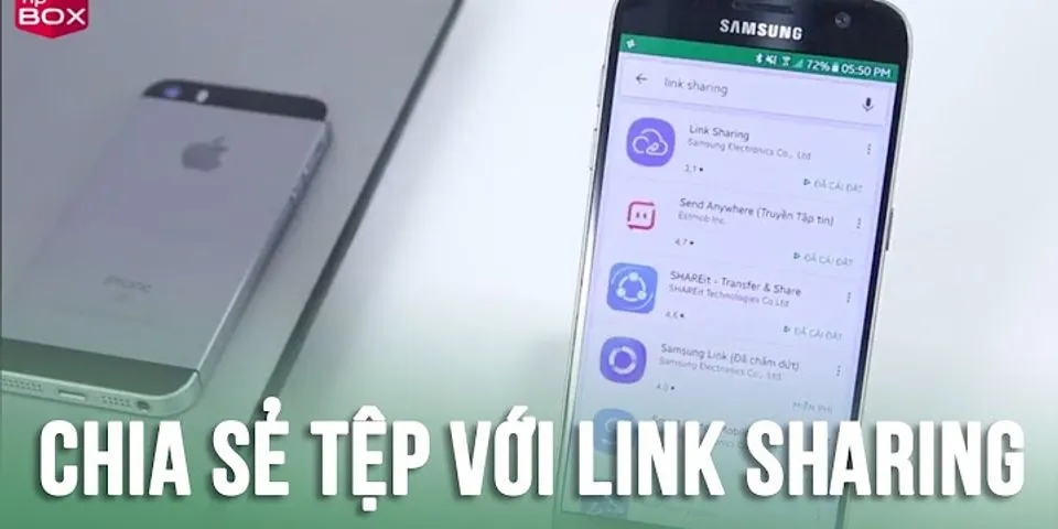 Cách Delete link sharing app Android