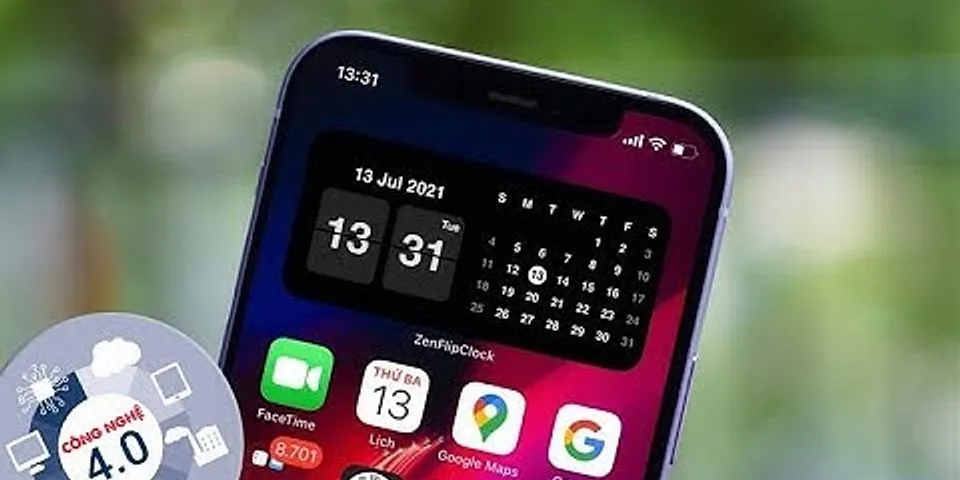 Cách di chuyển đồng hồ trên màn hình iPhone