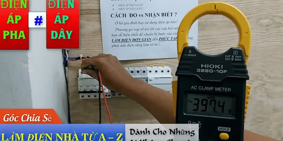 cách đo điện áp
