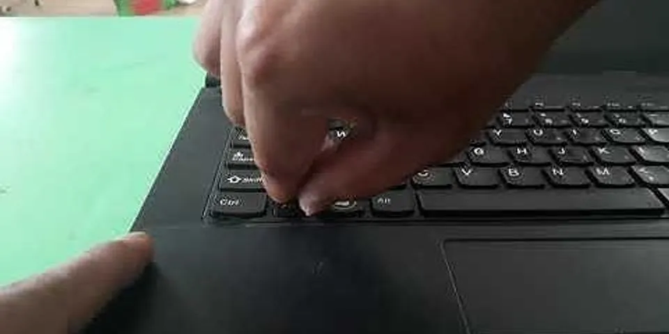 Cách gỡ nút bàn phím laptop lenovo