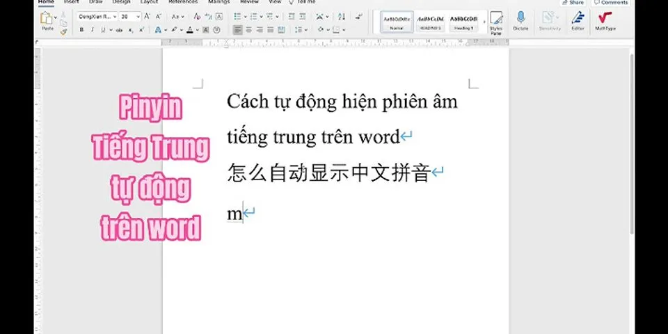 Cách gõ tiếng Trung trên Macbook
