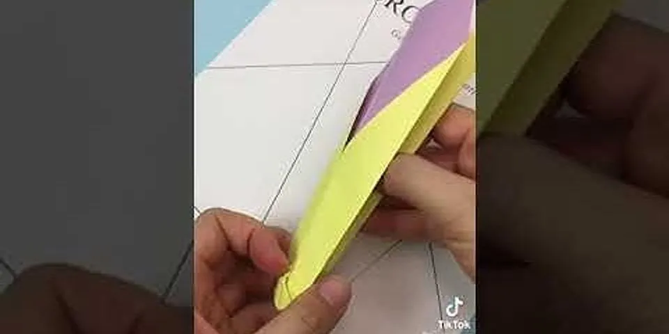 cách làm diều giấy không cần que