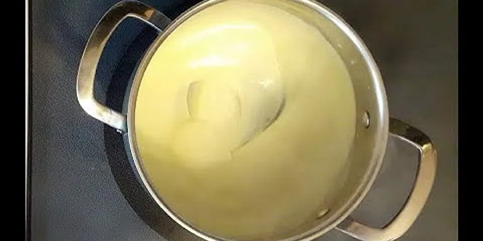 Cách làm sốt cream cheese