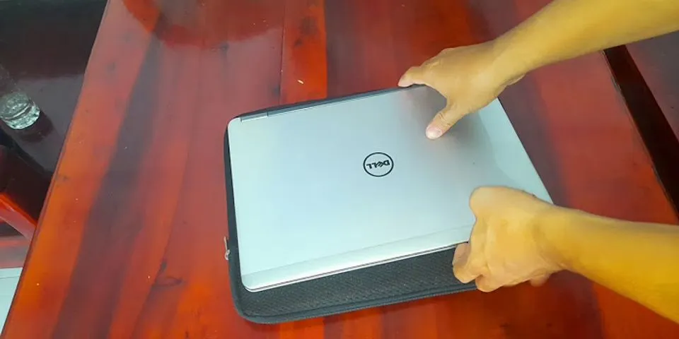 Cách lắp pin laptop Dell Latitude E7440