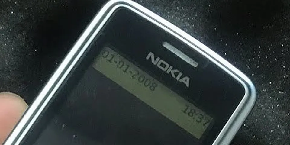 Cách mở khóa bàn phím điện thoại Nokia 6300