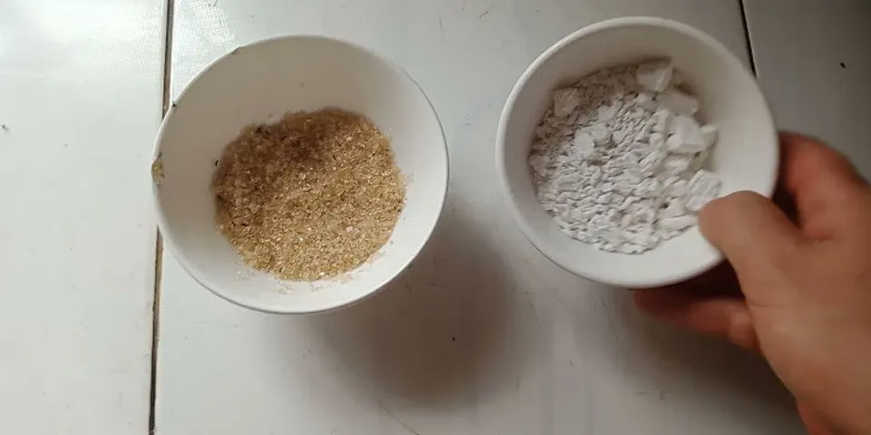 Cách nấu bột sắn dây đông đặc