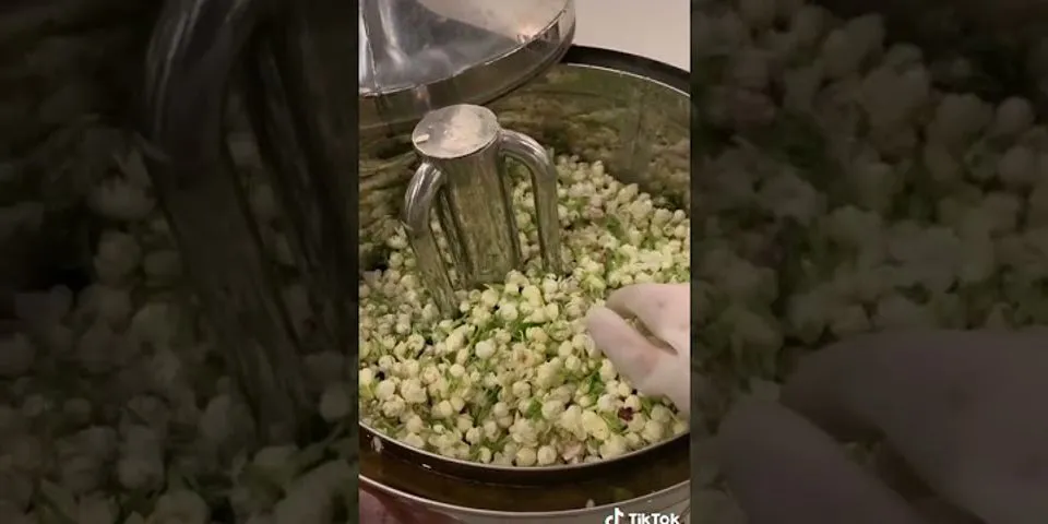 Cách nấu nước hoa nhài