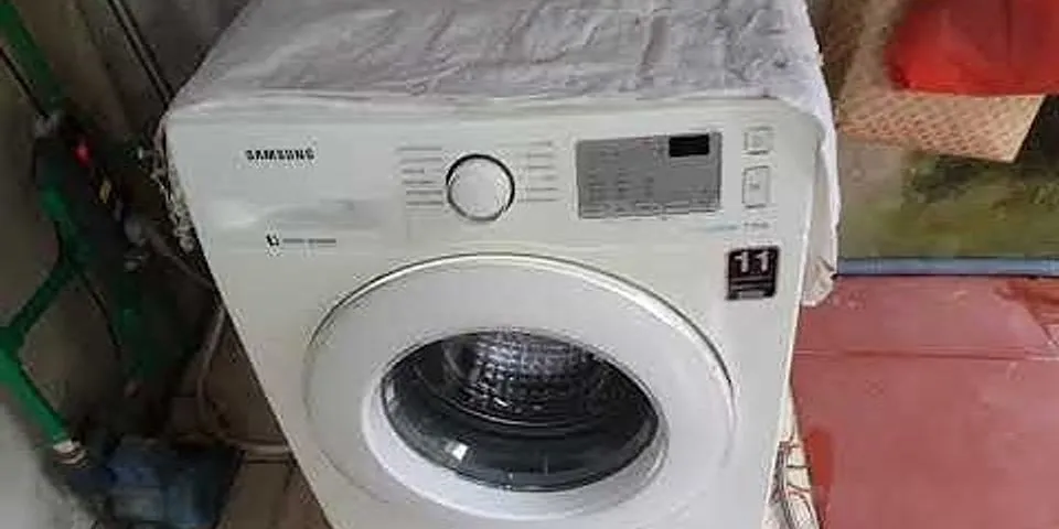 Cách reset máy giặt Samsung của trước