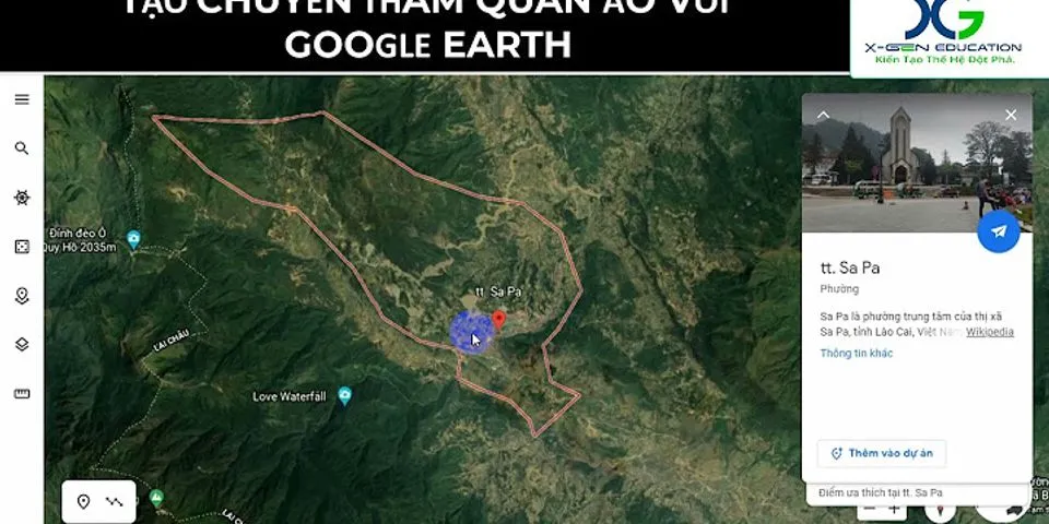 Cách sử dụng Google Earth online