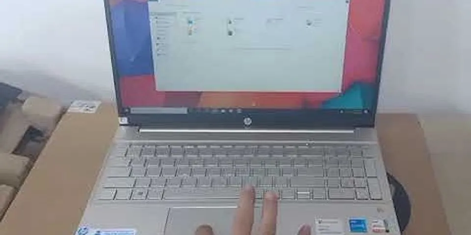 Cách sử dụng laptop HP pavilion 15