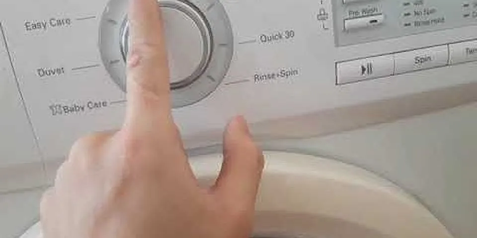 Cách sử dụng máy giặt LG cửa trên 7kg