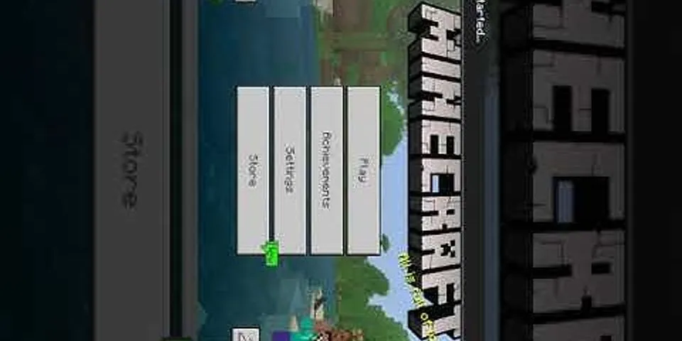 Cách tải map Minecraft PE trên iOS