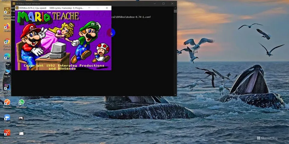 Cách tải Mario về máy tính Win 10