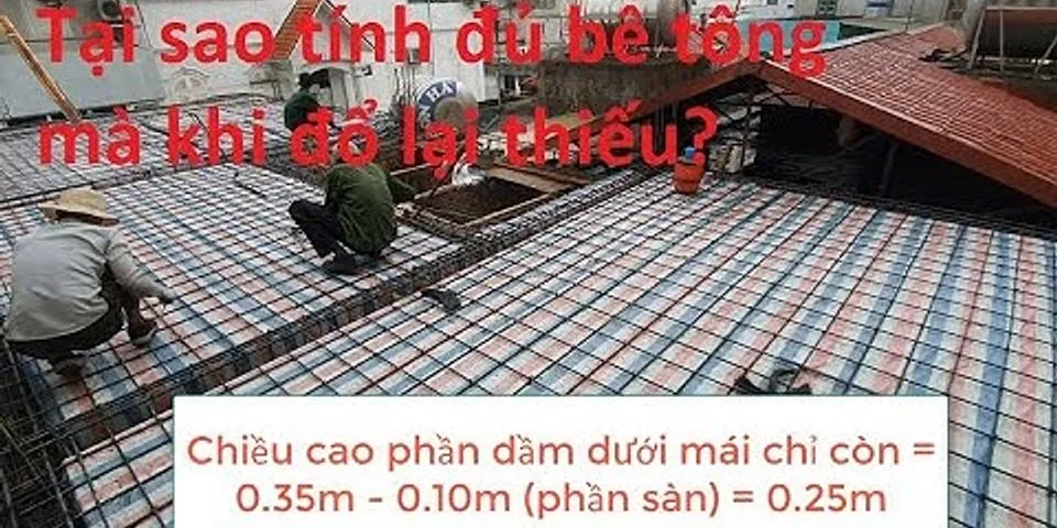 cách tính khối lượng bê tông sàn deck