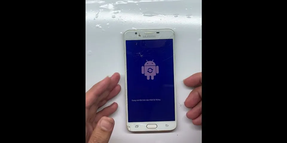Cách xem phiên bản Android trên điện thoại Samsung J7 prime