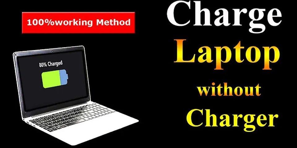 Can you charge a laptop with a USB port?