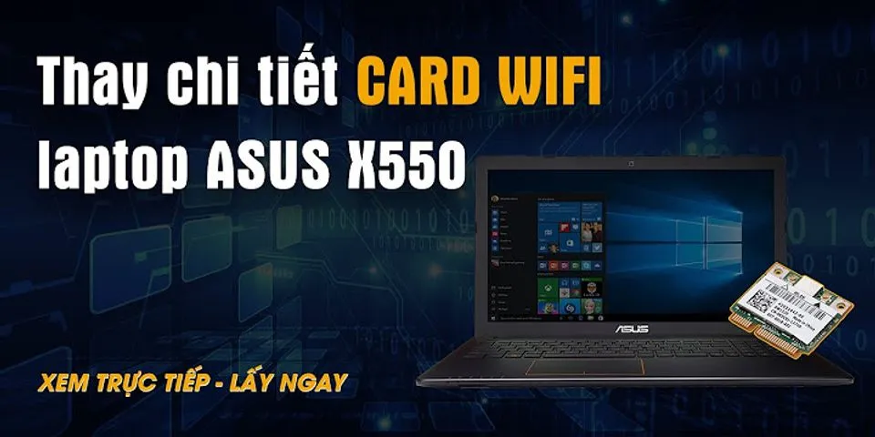 Card WiFi laptop Asus TUF