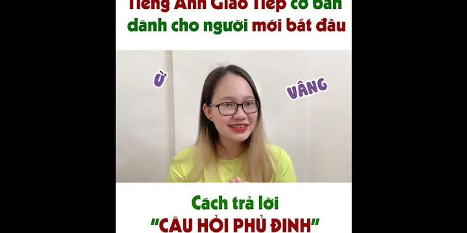 Câu hỏi phủ định là gì