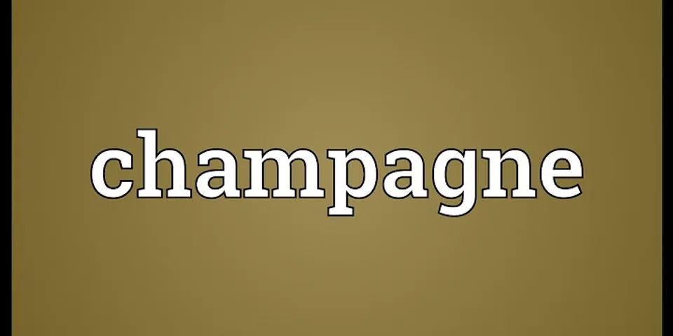champagne shooter là gì - Nghĩa của từ champagne shooter