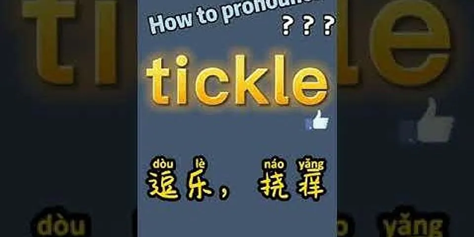 chinese tickle là gì - Nghĩa của từ chinese tickle