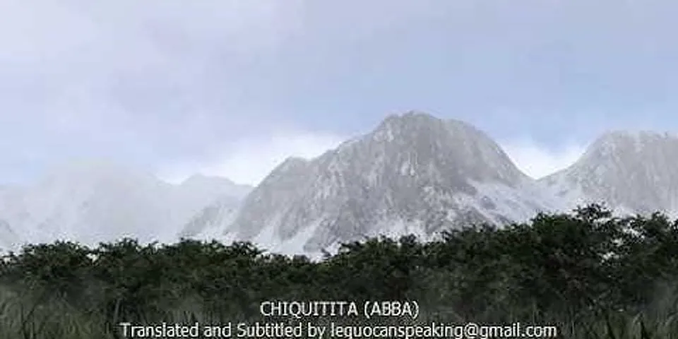 chiquitita là gì - Nghĩa của từ chiquitita