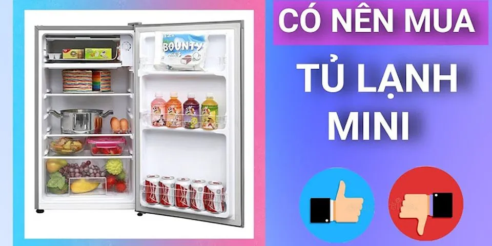 Có nên mua tủ lạnh mini Electrolux