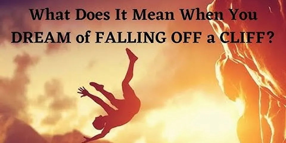 falling off a cliff là gì - Nghĩa của từ falling off a cliff