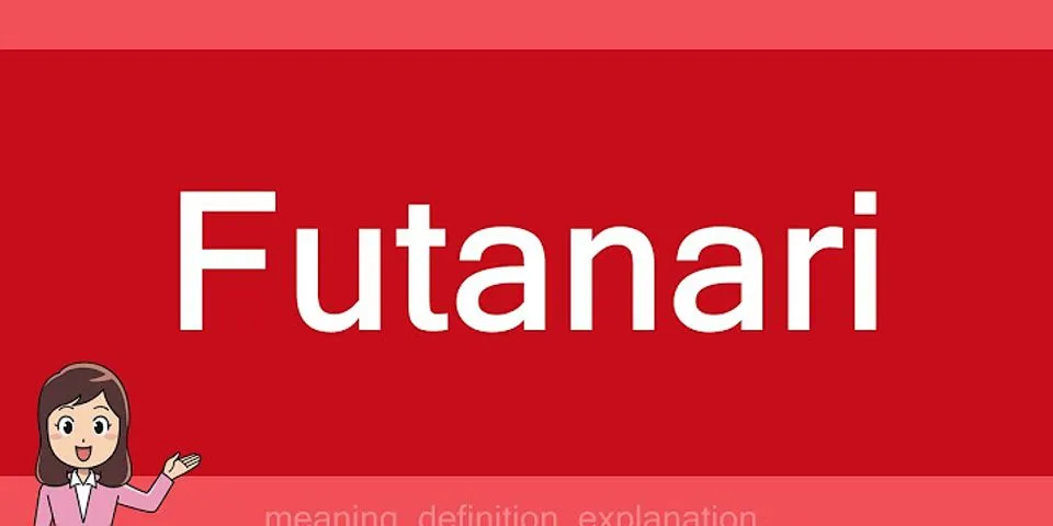 futanari là gì - Nghĩa của từ futanari
