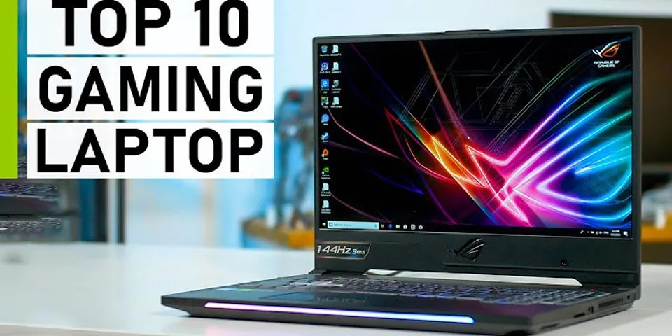Gaming laptop features