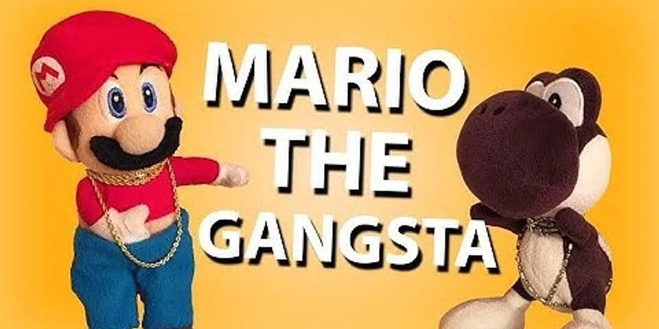 gangsta mario là gì - Nghĩa của từ gangsta mario