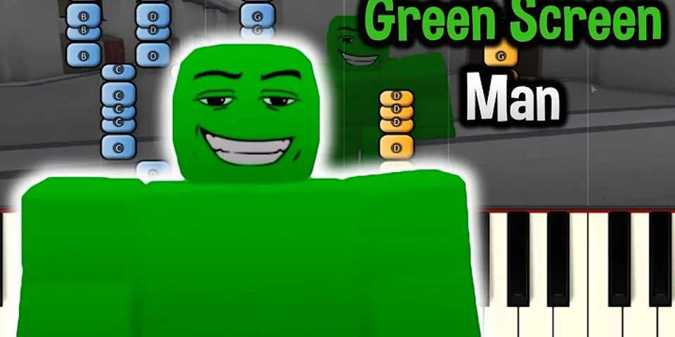 green screen man là gì - Nghĩa của từ green screen man
