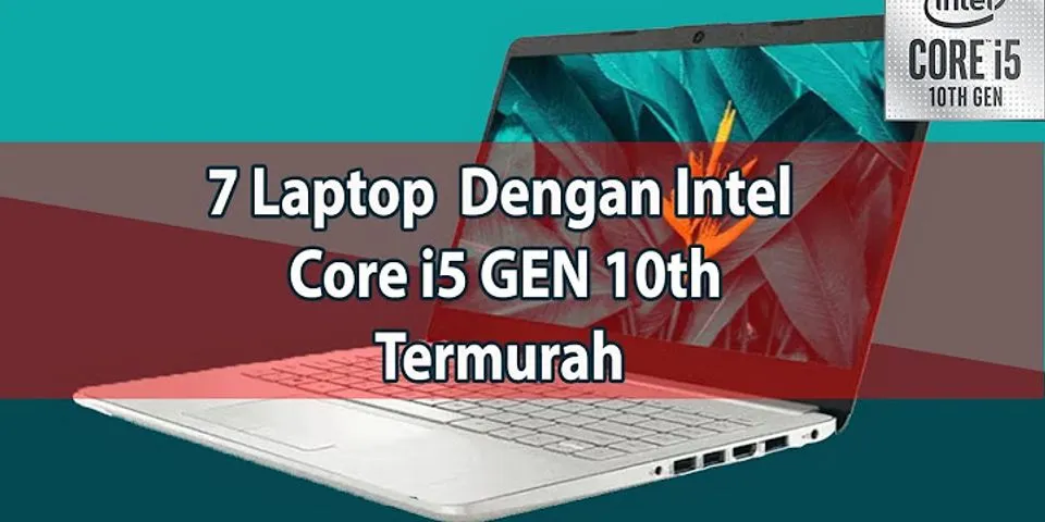 Harga Laptop Intel Core i5