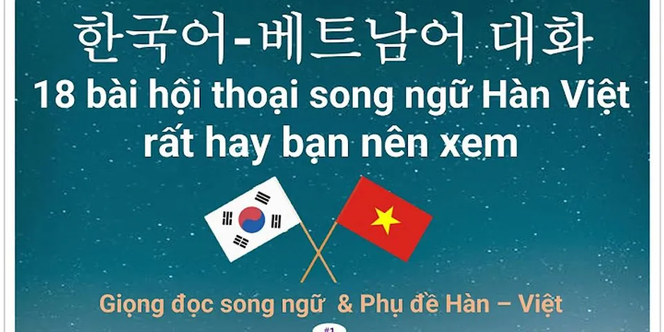 Hợp đồng song ngữ Hàn Việt