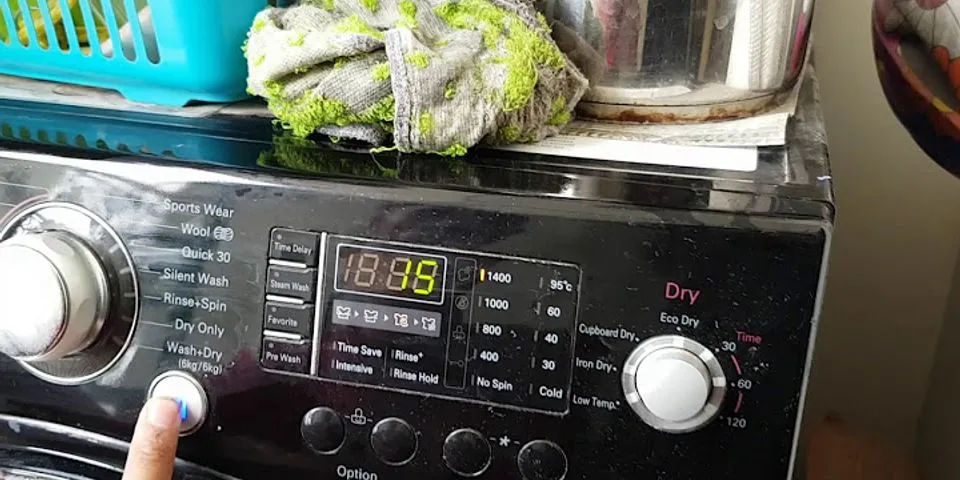 hướng dẫn sử dụng máy giặt lg wd-7990