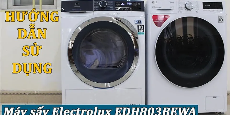 Hướng dẫn sử dụng máy sấy Electrolux UltimateCare 500