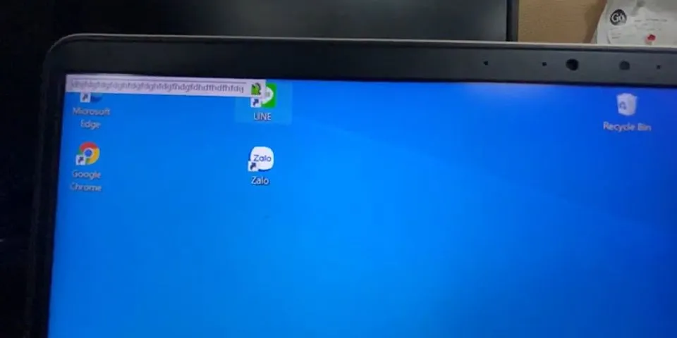 Khắc phục lỗi laptop gõ chữ bàn phím hiện trên màn hình desktop windown 10