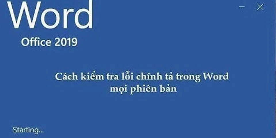 Kiểm tra chính tả tiếng Việt trong Word Macbook