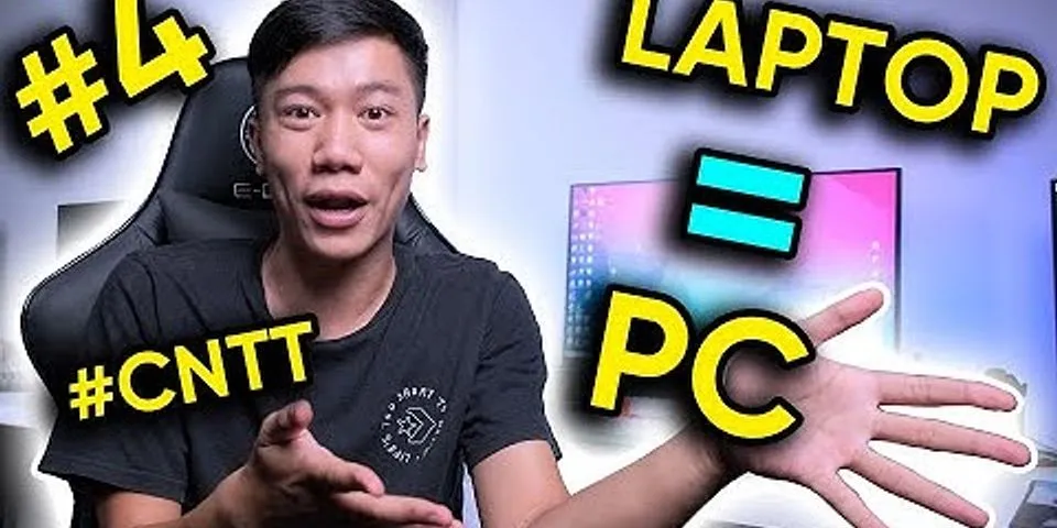 Laptop vs PC
