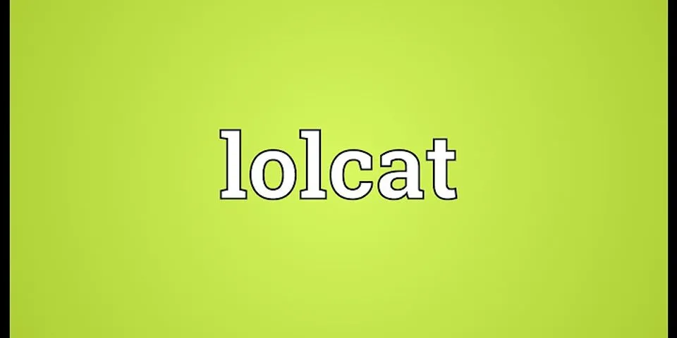lolcats là gì - Nghĩa của từ lolcats